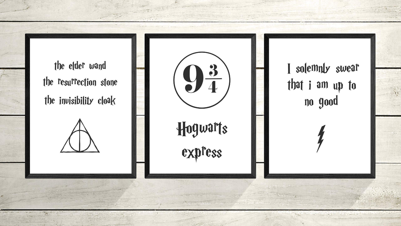 Harry Potter Quote Prints